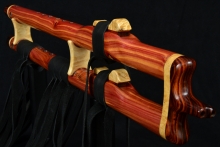 Eastern Red Cedar Native American Flute, Minor, Mid A-4, #F45Ba